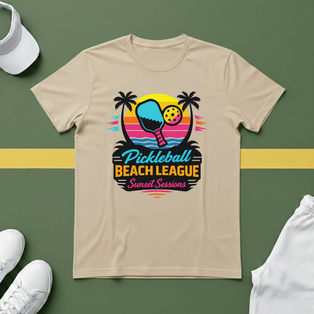 Pickleball Beach League T-Shirt