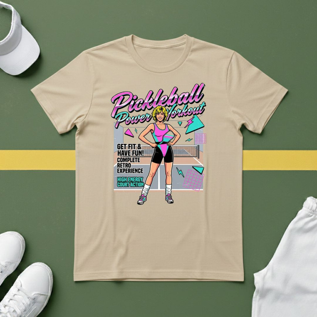 80's Pickleball Power T-Shirt
