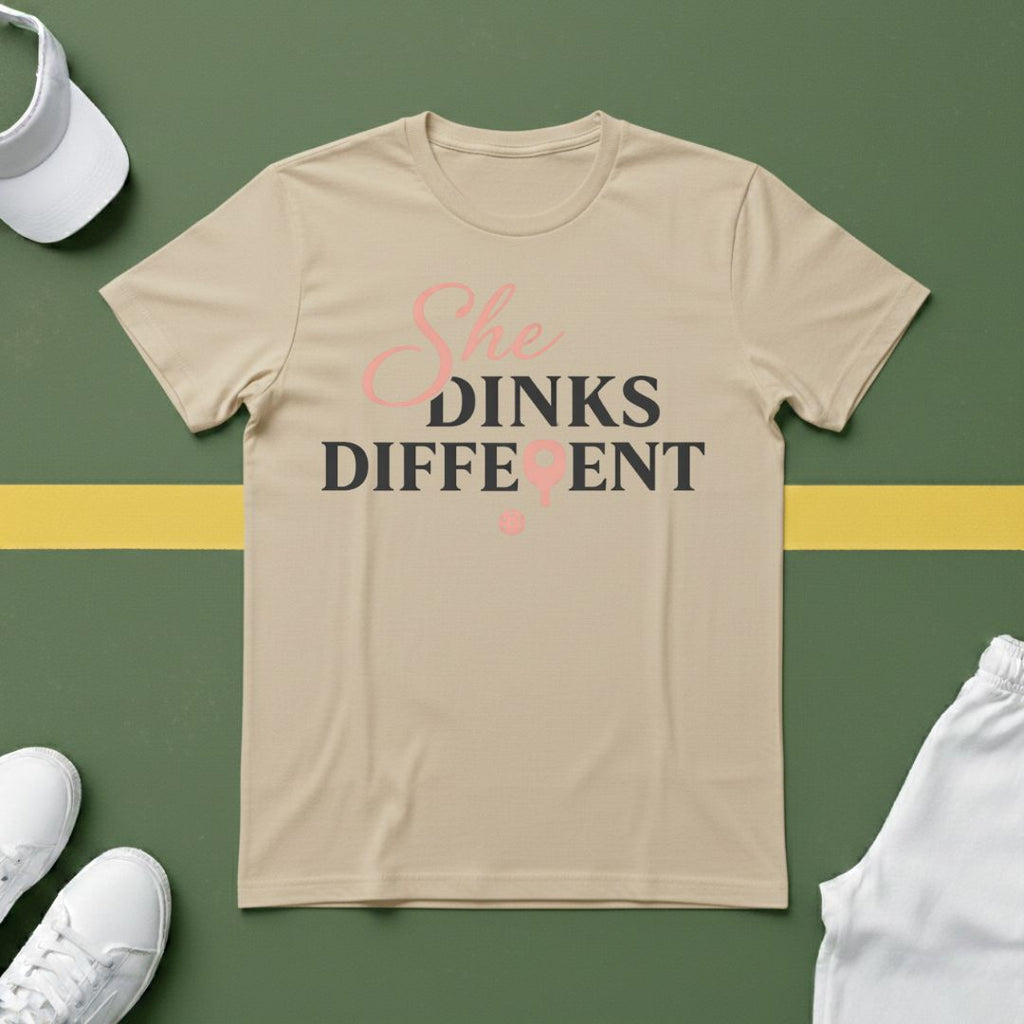 She Dinks Different T-Shirt