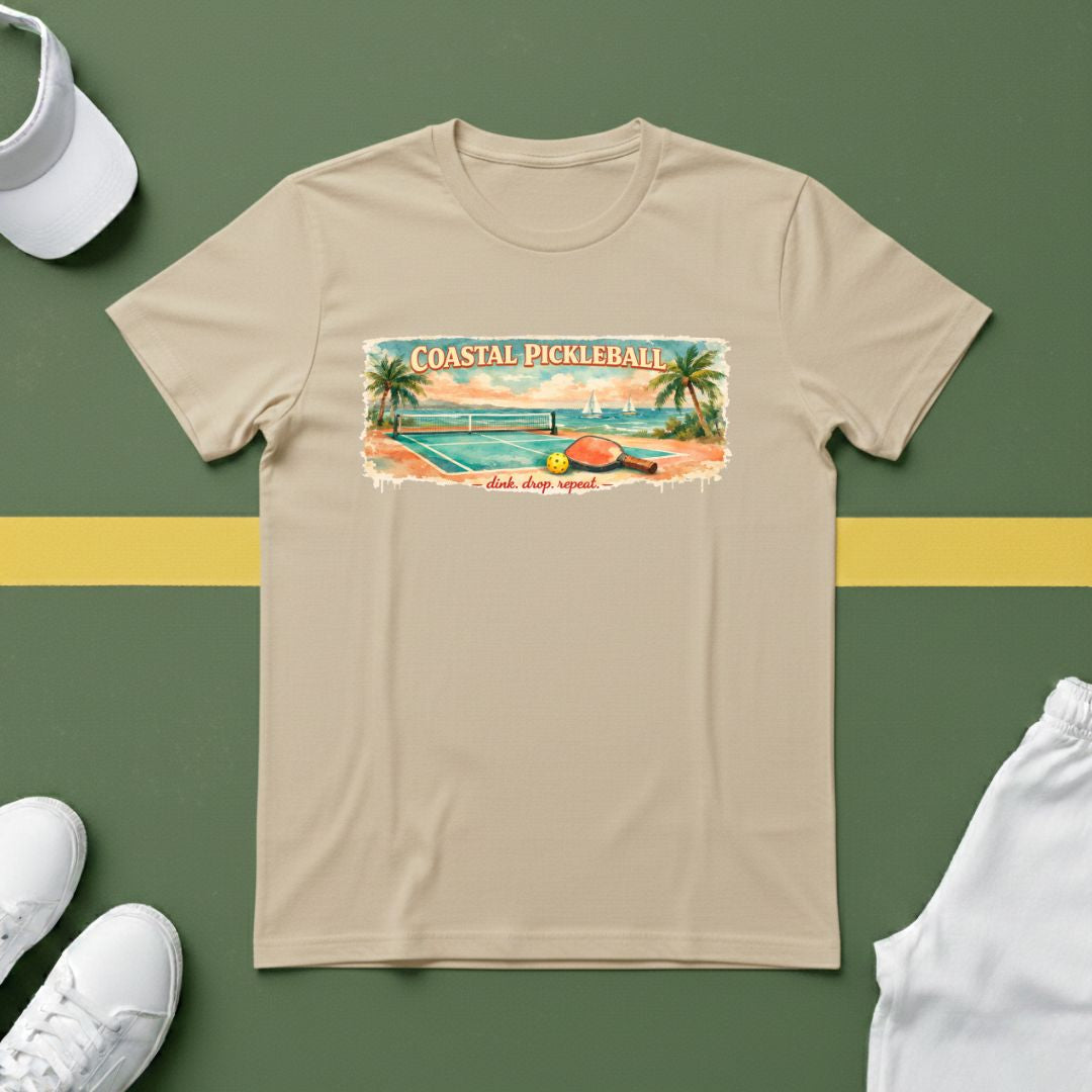 Coastal Pickleball T-Shirt