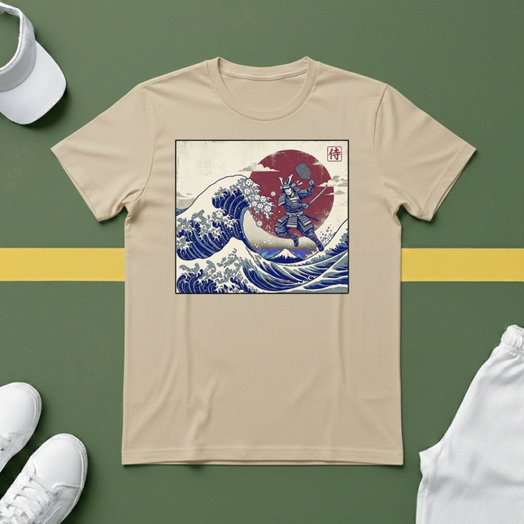 Japanese Pickleball Wave T-Shirt