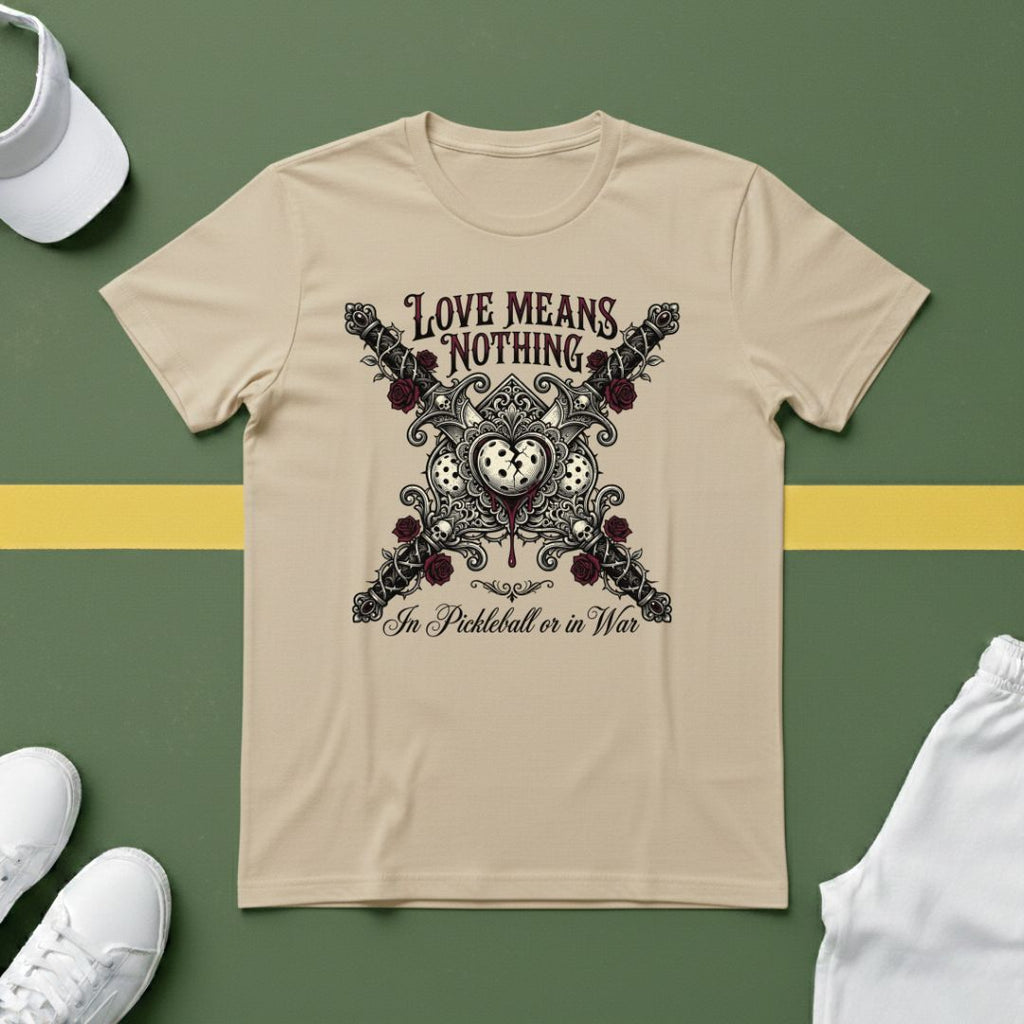 Love Means Nothing Pickleball T-Shirt