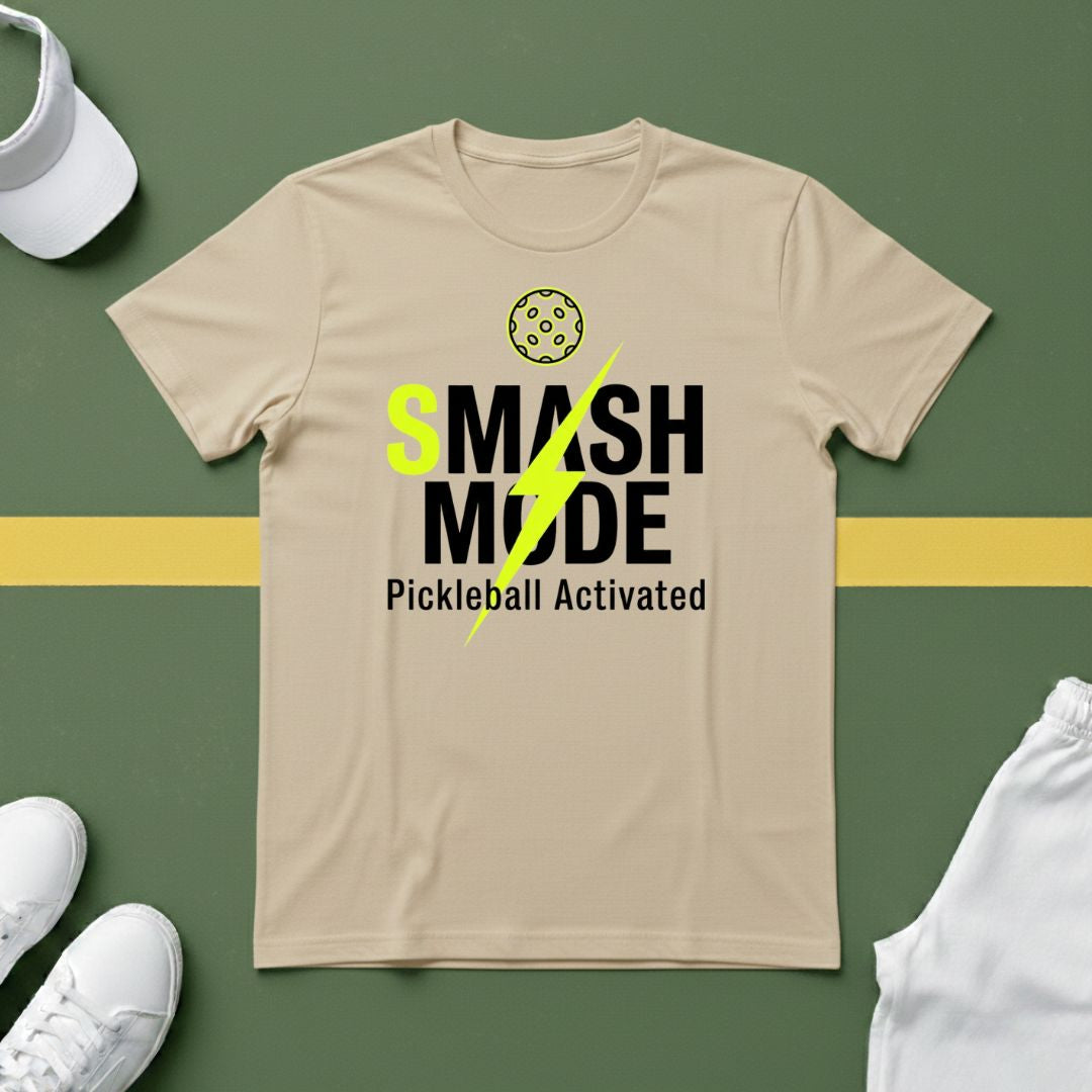 Smash Mode: Pickleball Activated T-shirt