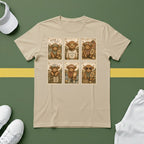 Hairy Cow Pickleball Stamps T-Shirt