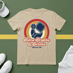 Retro Stars, Stripes & Serves T-Shirt