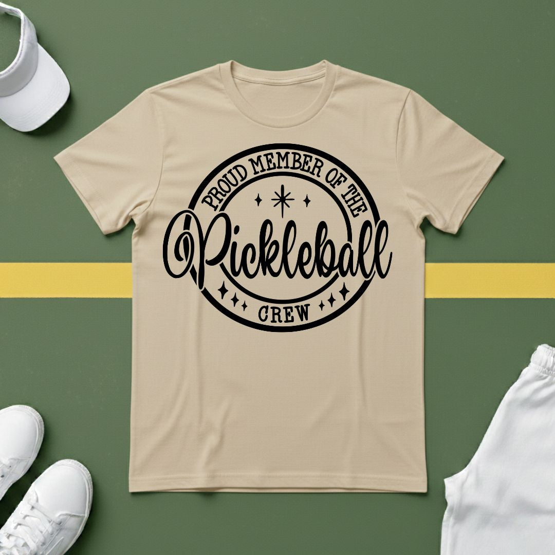 Proud Member of the Pickleball Crew T-Shirt