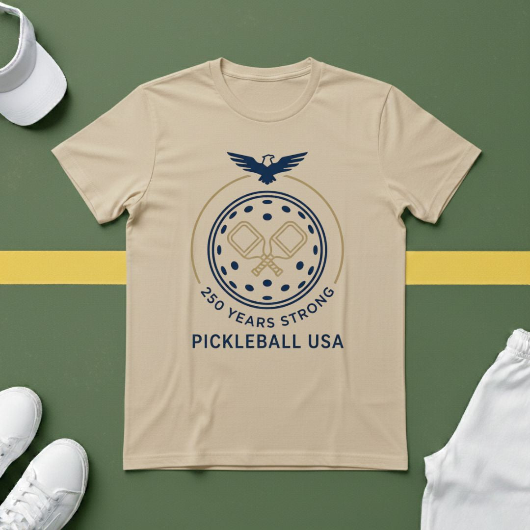 250 Eagle Pickleball USA T-Shirt