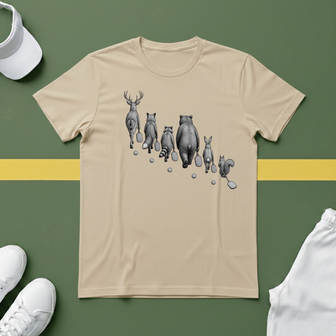 Pickleball Animal Squad T-shirt