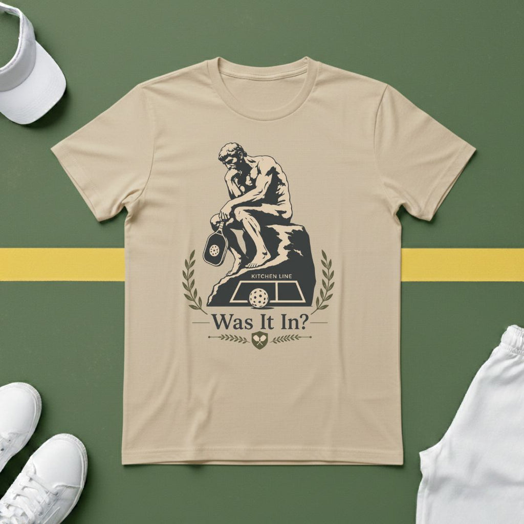 The Thinker Pickleball T-Shirt