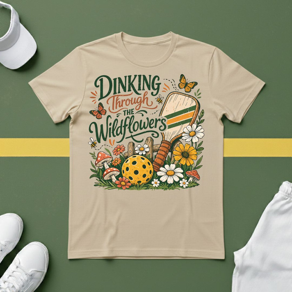 Dinking Through the Wildflowers T-Shirt