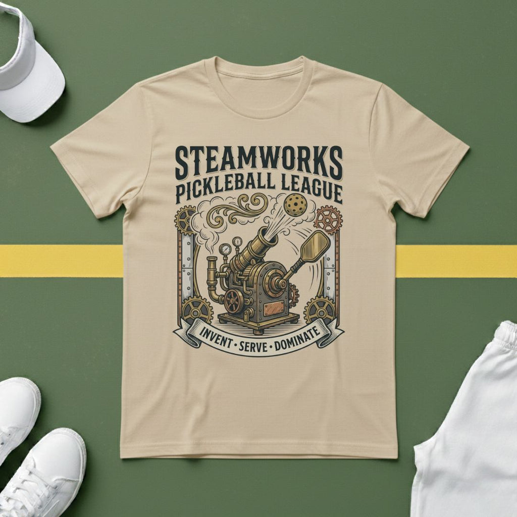 Steamworks Pickleball League T-Shirt