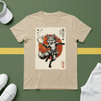 Pickleball Fox Vintage Poster T-Shirt