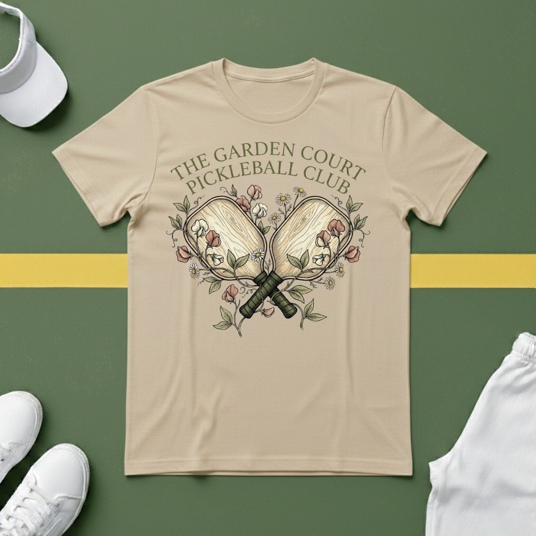 The Garden Court Pickleball Club T-Shirt