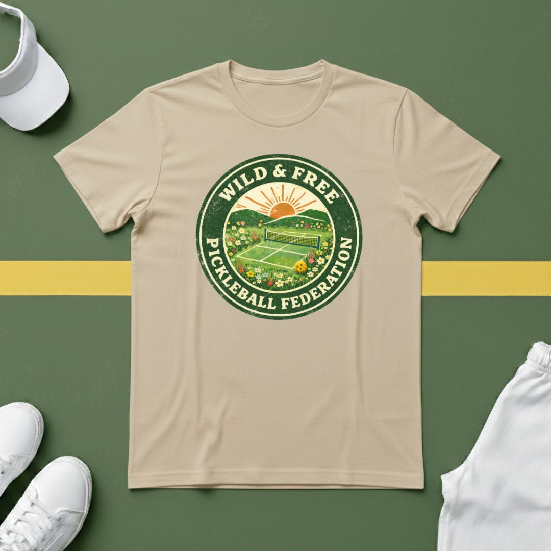 Wild & Free Pickleball Federation T-Shirt