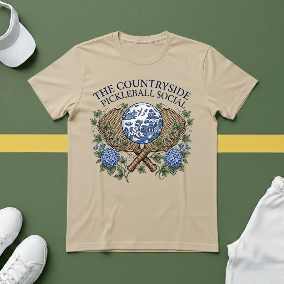 The Countryside Pickleball Social T-Shirt