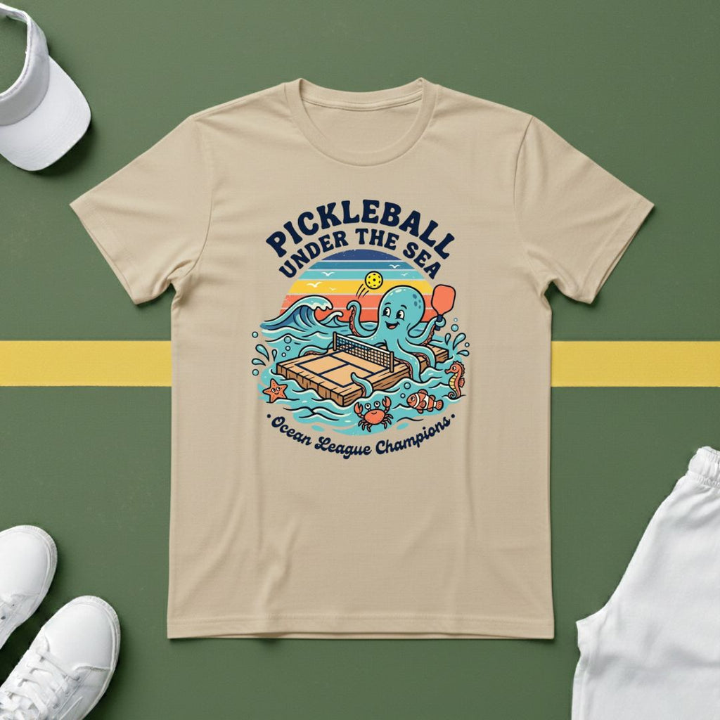 Pickleball Under the Sea T-Shirt