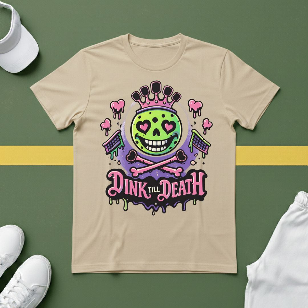 Dink Till Death Pickleball T-Shirt