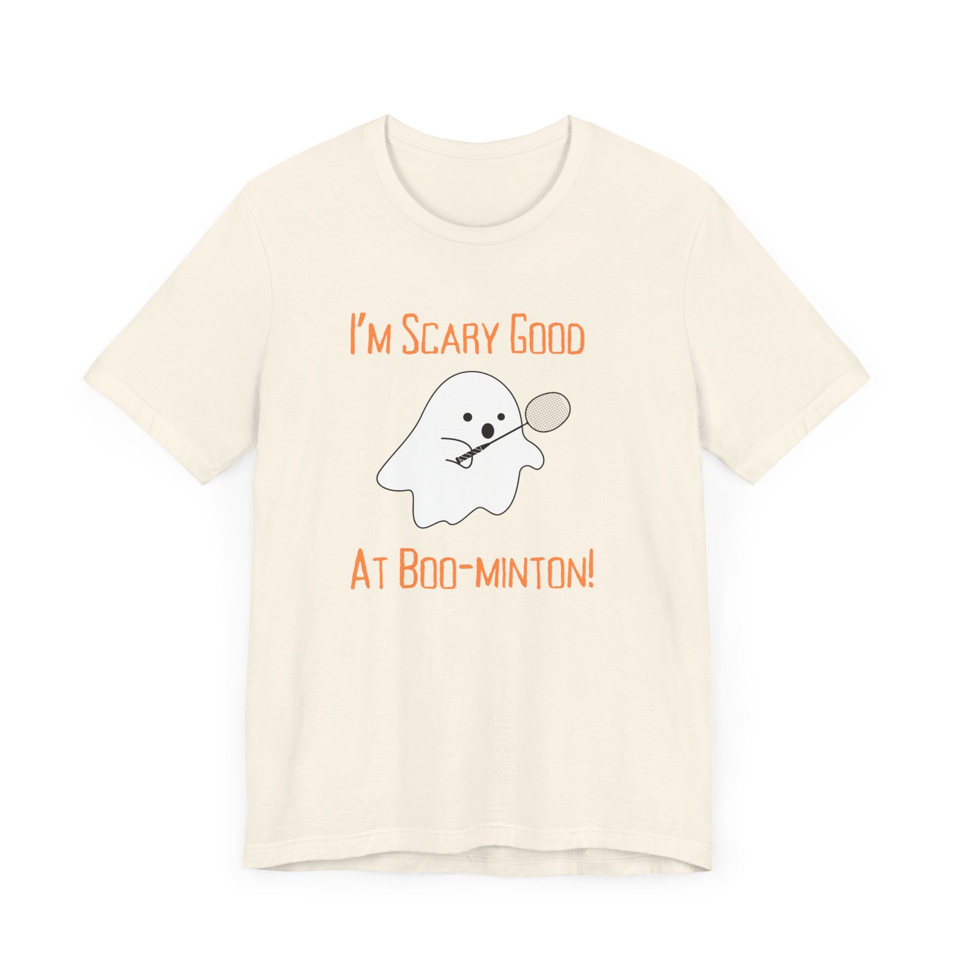 Scary good at Boo-minton Tee