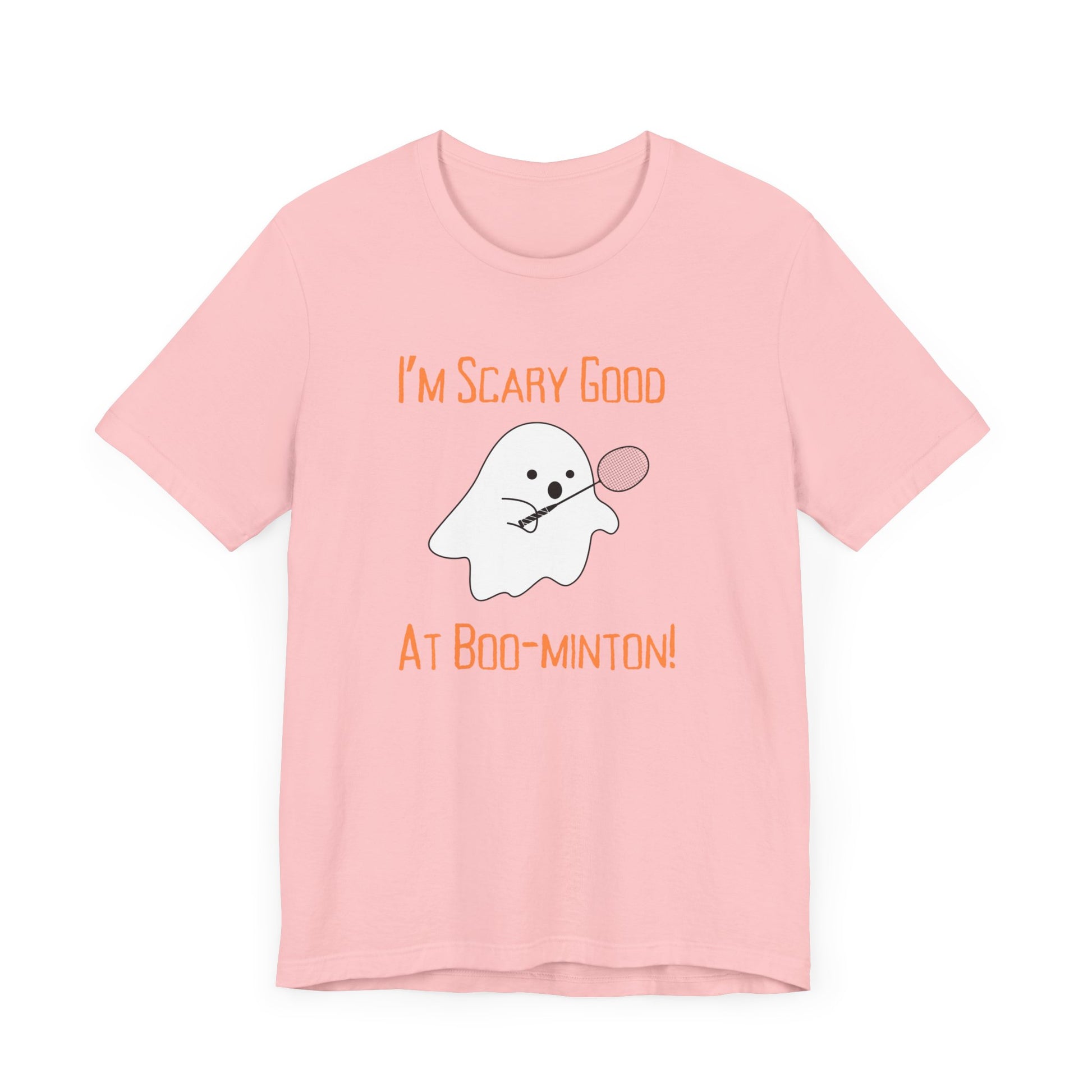 Scary good at Boo-minton Tee