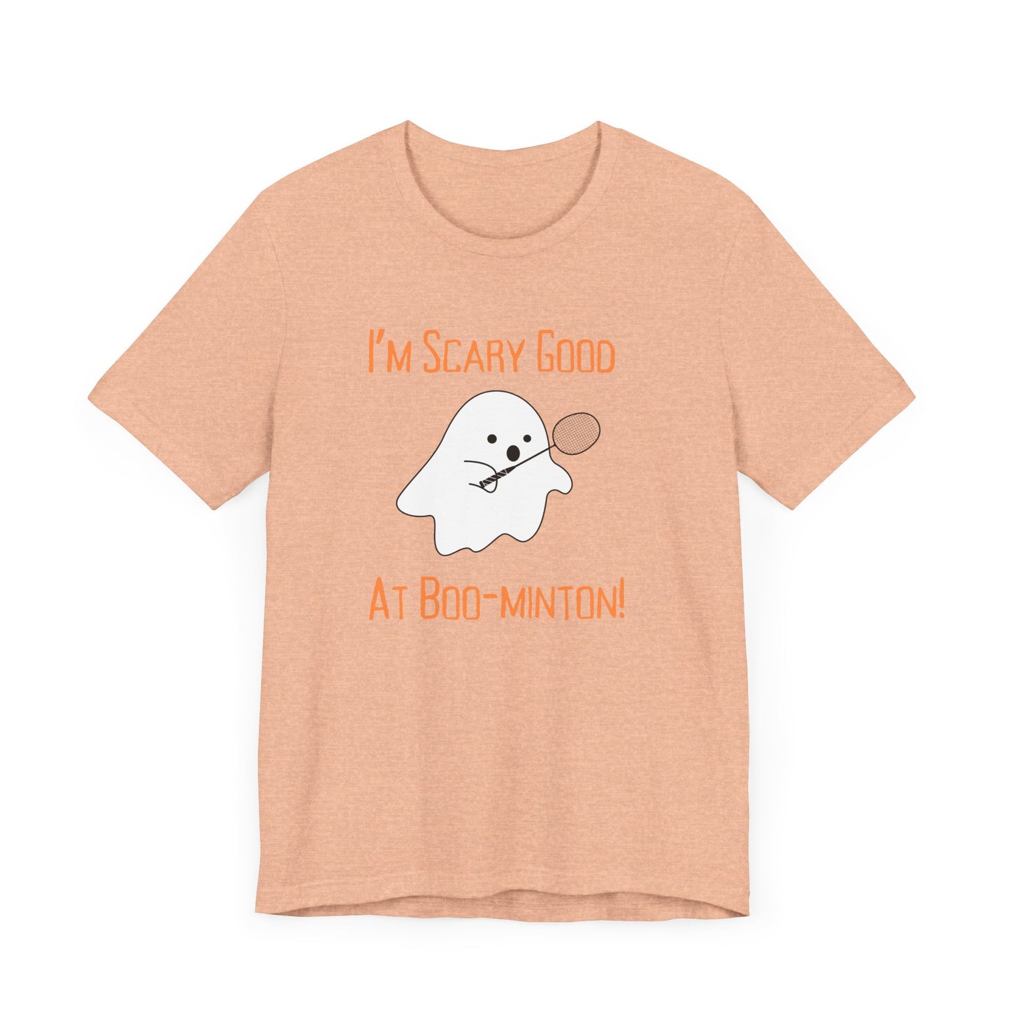 Scary good at Boo-minton Tee