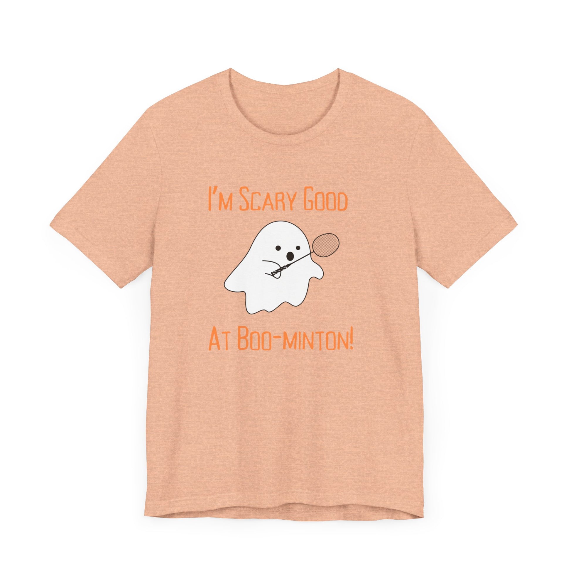 Scary good at Boo-minton Tee