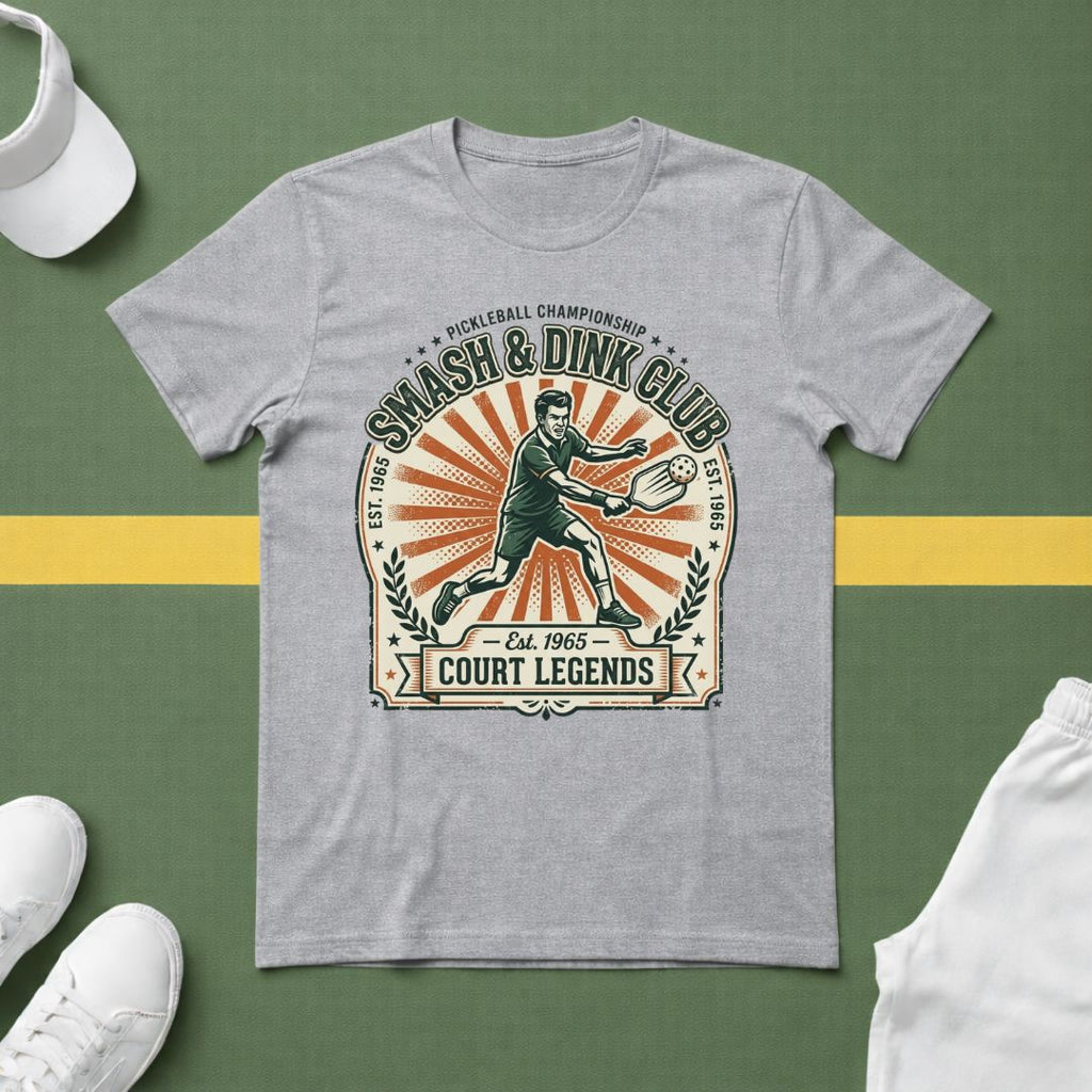 Smash & Dink Club Pickleball T-Shirt
