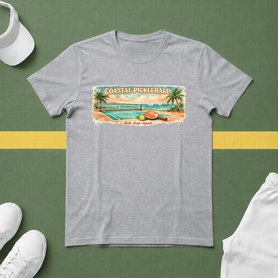 Coastal Pickleball T-Shirt