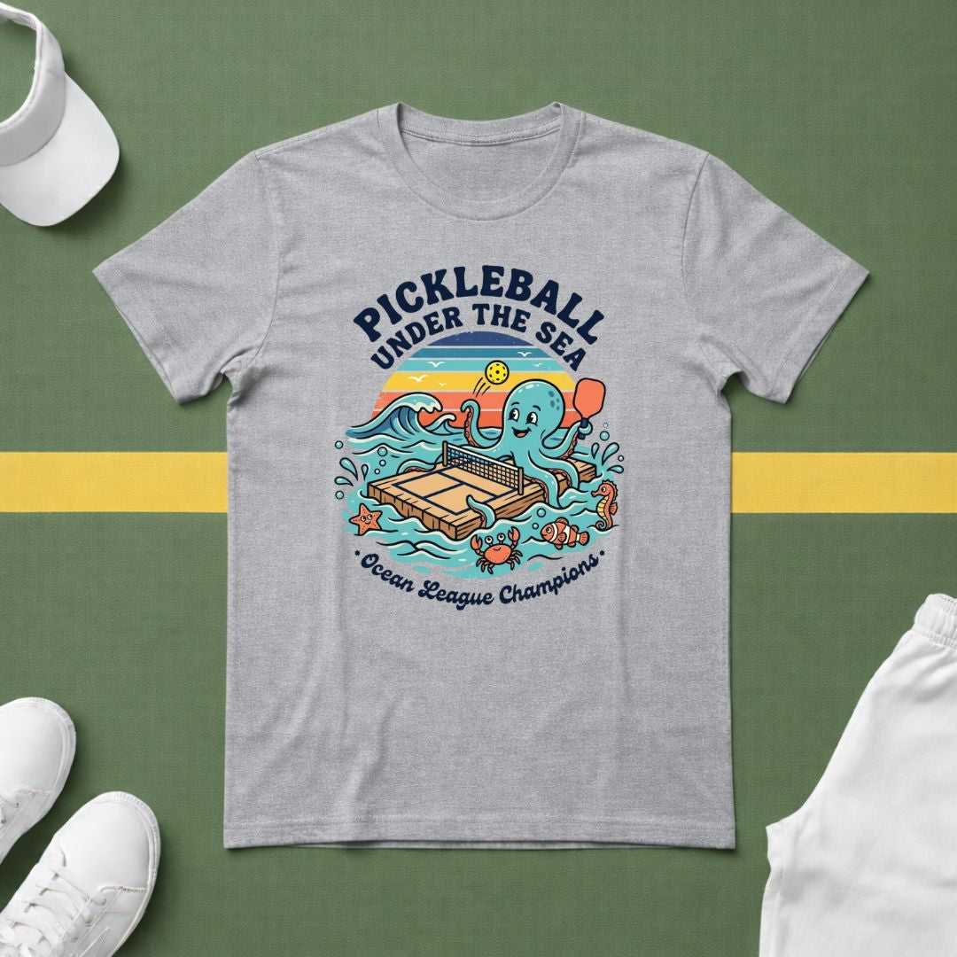 Pickleball Under the Sea T-Shirt