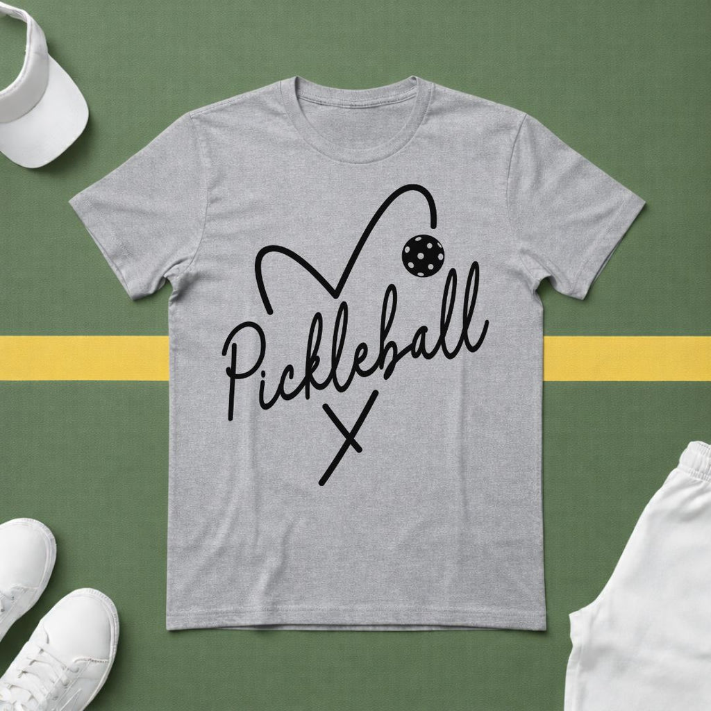 Pickleball Heart T-Shirt