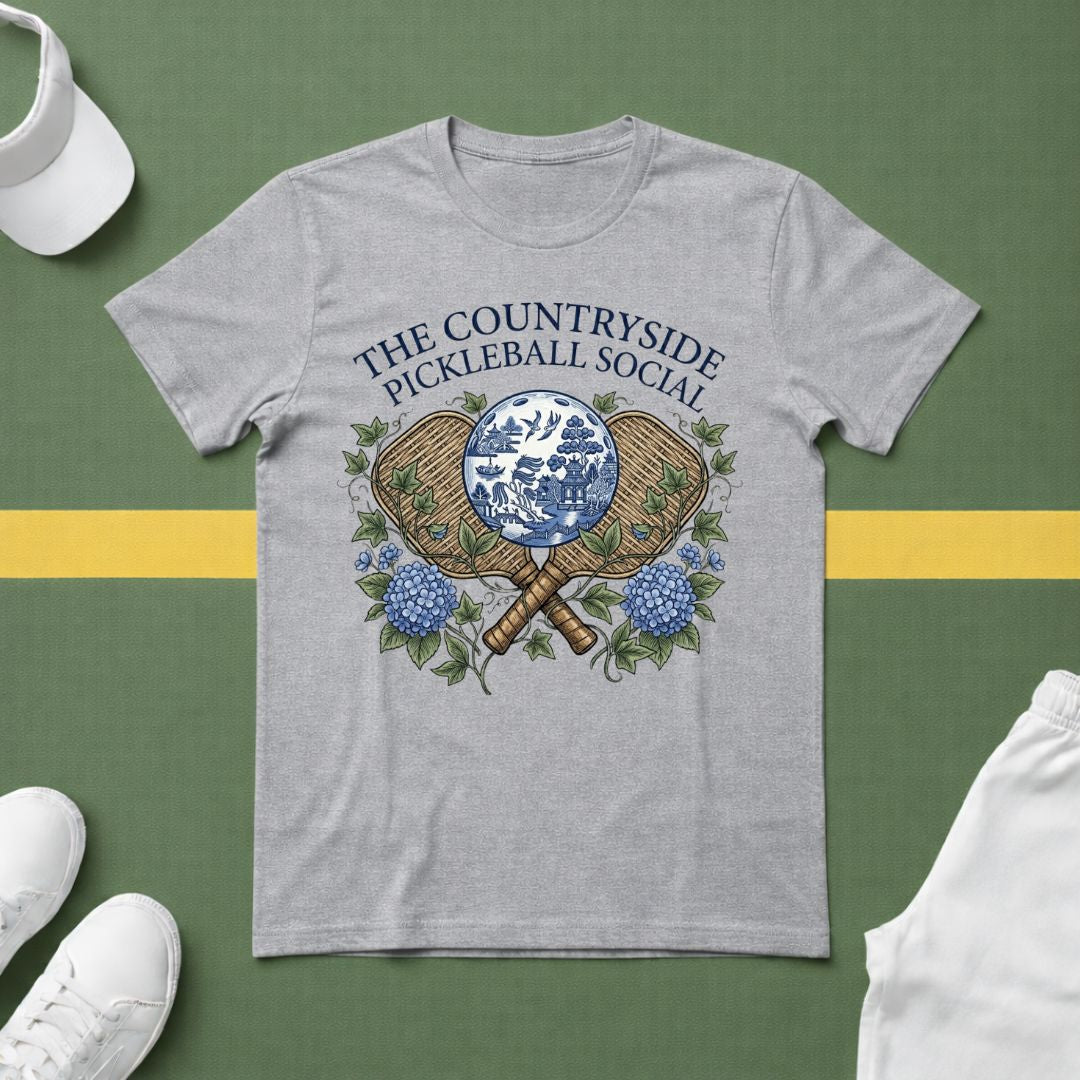 The Countryside Pickleball Social T-Shirt