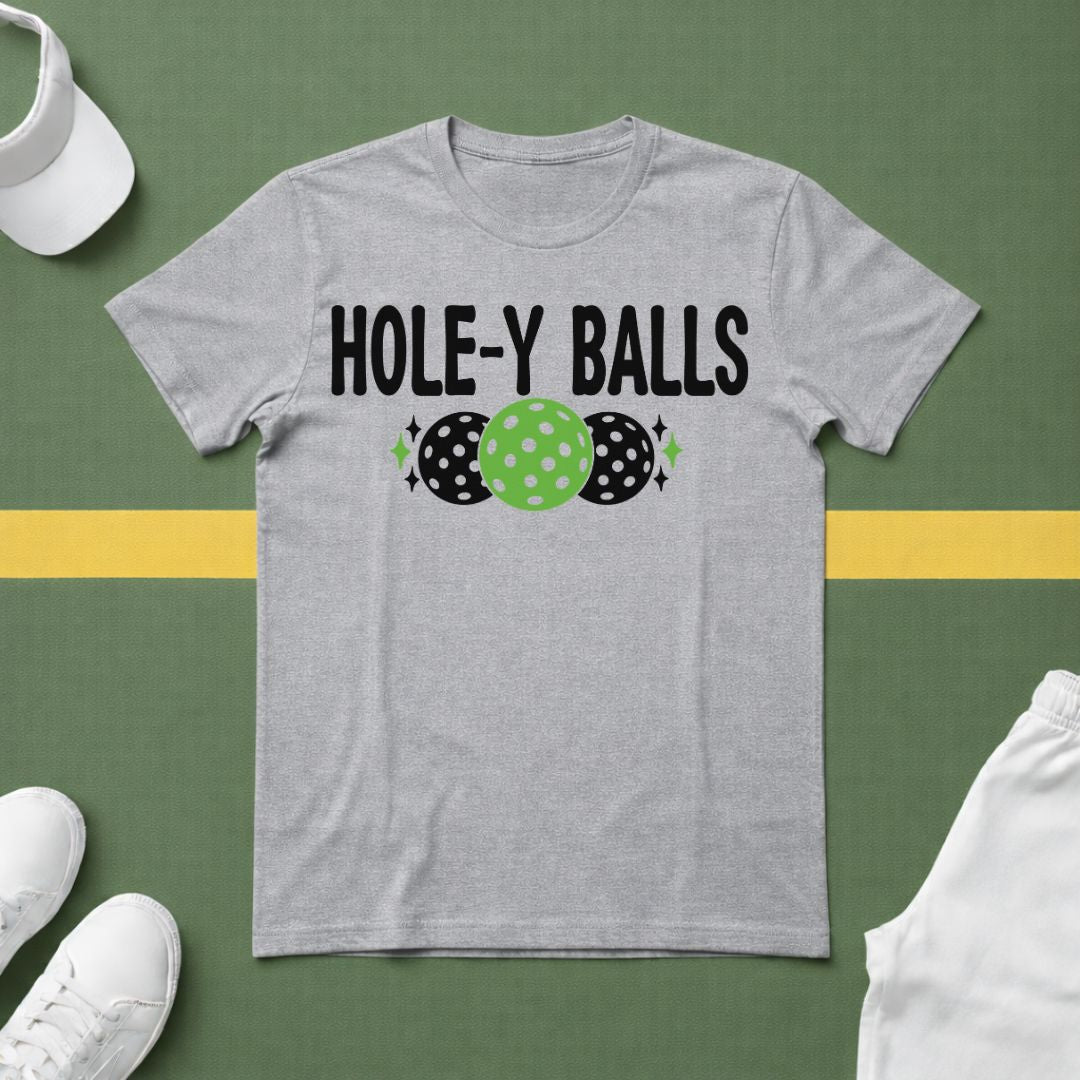 Hole-y Balls Pickleball T-Shirt