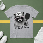 Feral Raccoon Pickleball T-Shirt