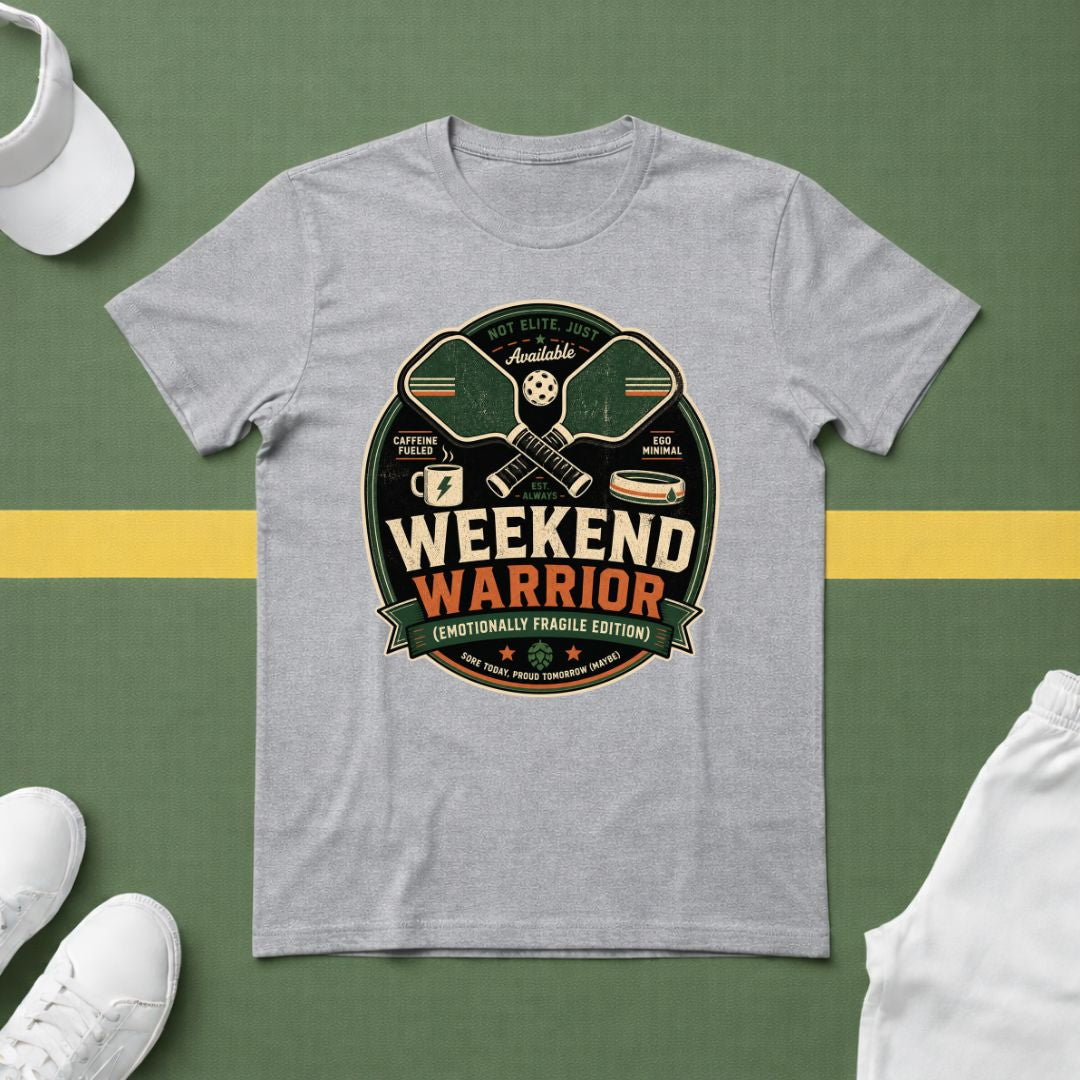 Pickleball Weekend Warrior T-Shirt