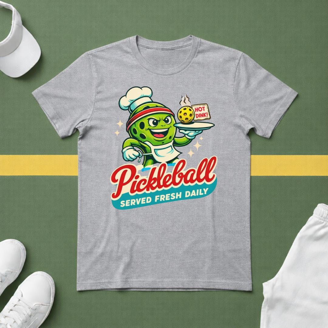 Pickleball Served Fresh Daily T-Shirt