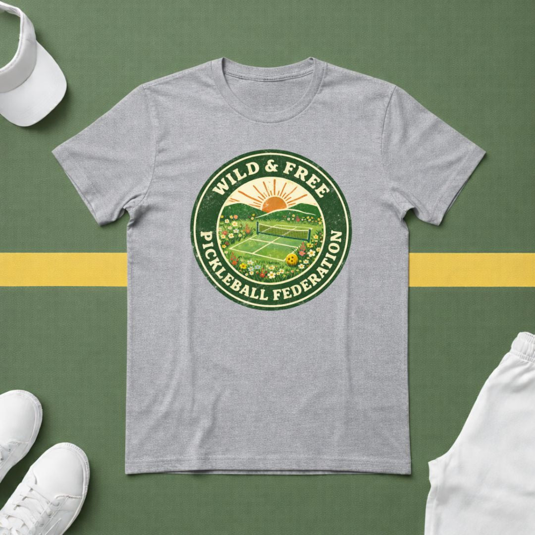 Wild & Free Pickleball Federation T-Shirt