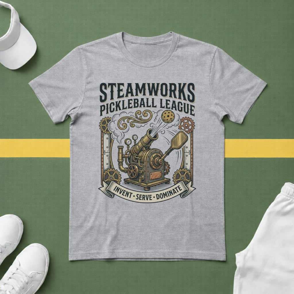 Steamworks Pickleball League T-Shirt