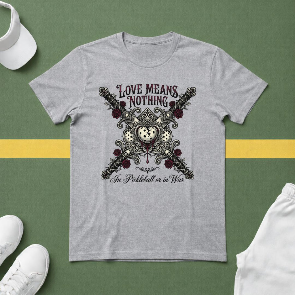 Love Means Nothing Pickleball T-Shirt