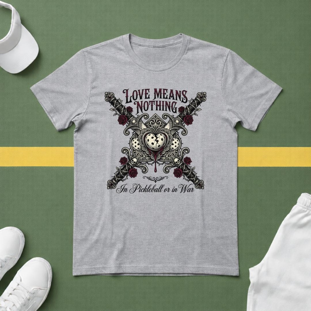 Love Means Nothing Pickleball T-Shirt