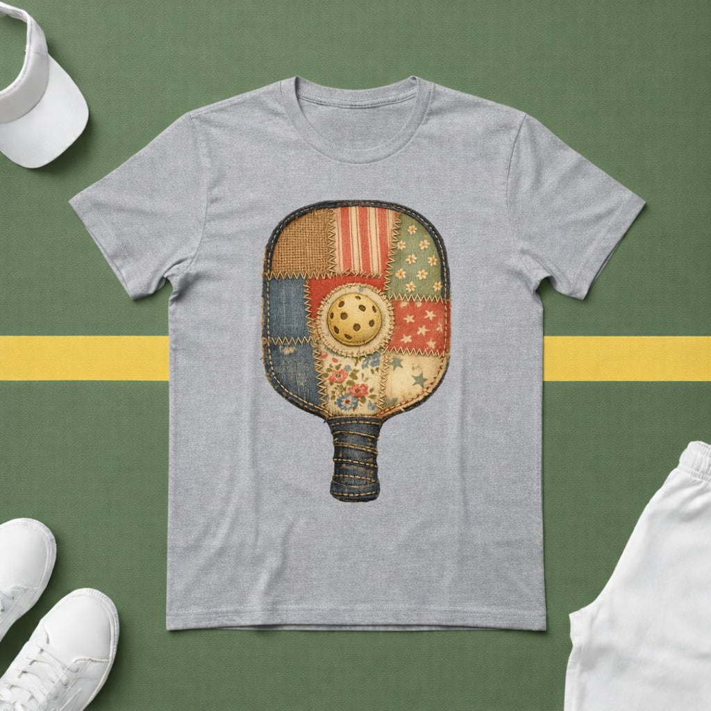 Quilted Style Pickleball Paddle (Actually Printed, not Quilted)
