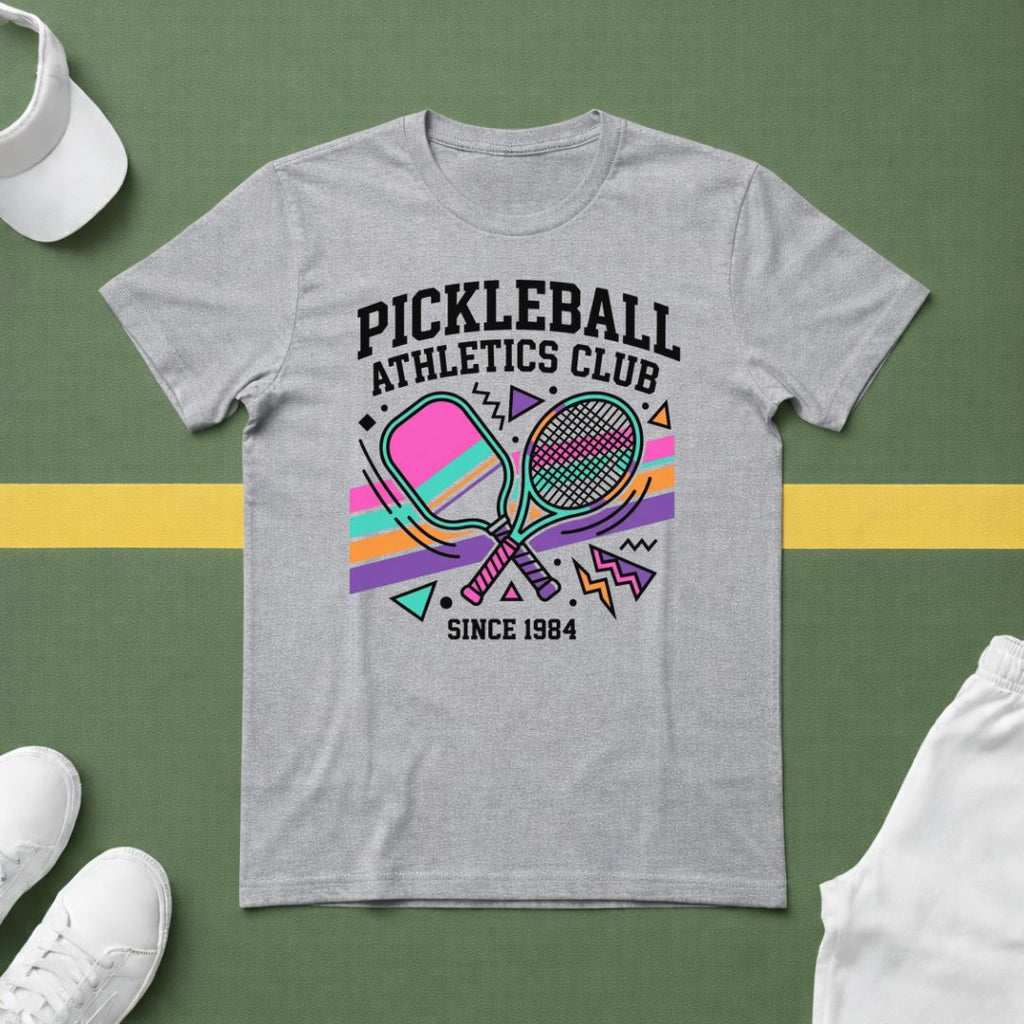 Pickleball 80's Athletics T-Shirt