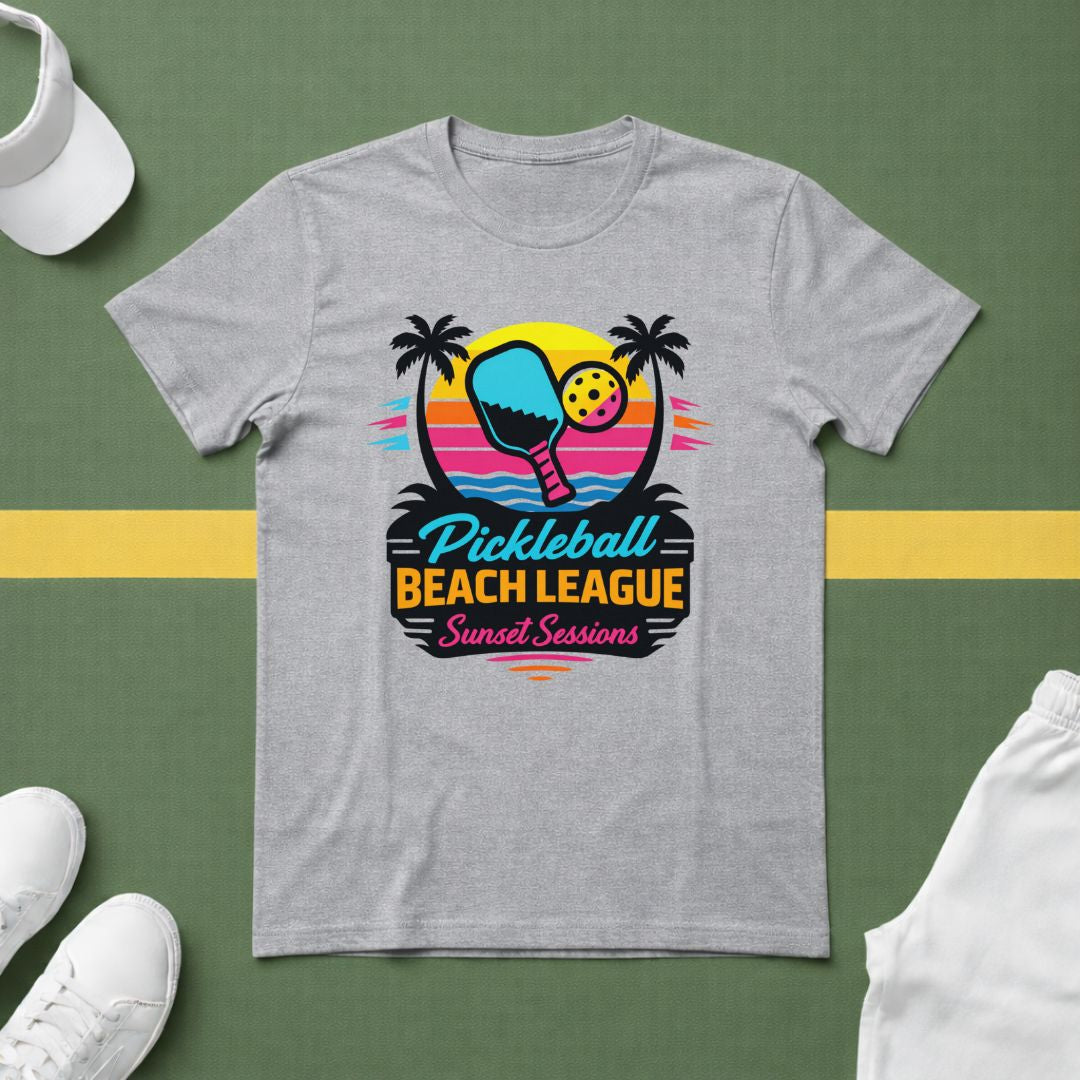 Pickleball Beach League T-Shirt
