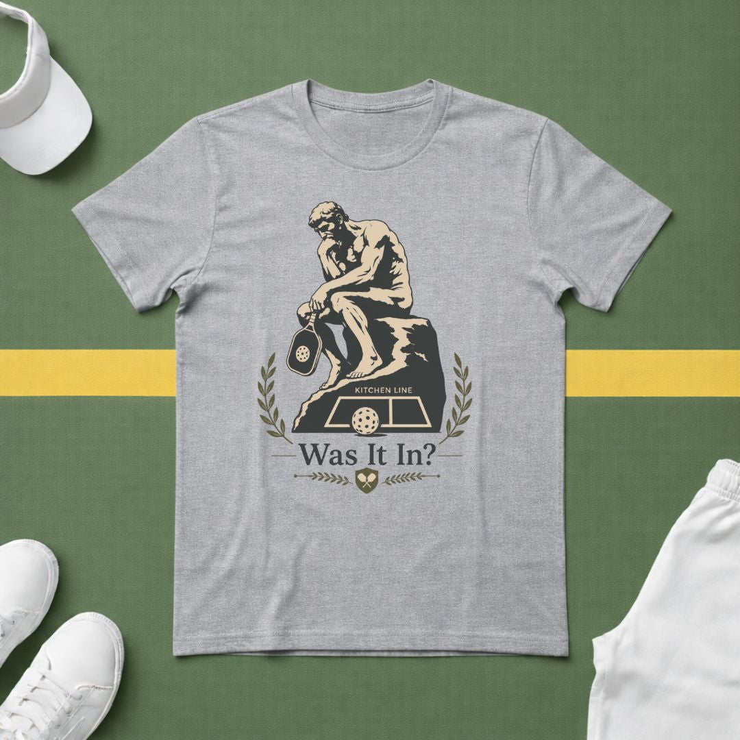 The Thinker Pickleball T-Shirt