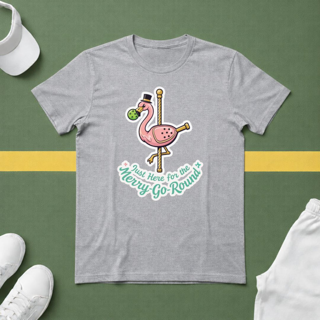 Pickleball Flamingo T-Shirt