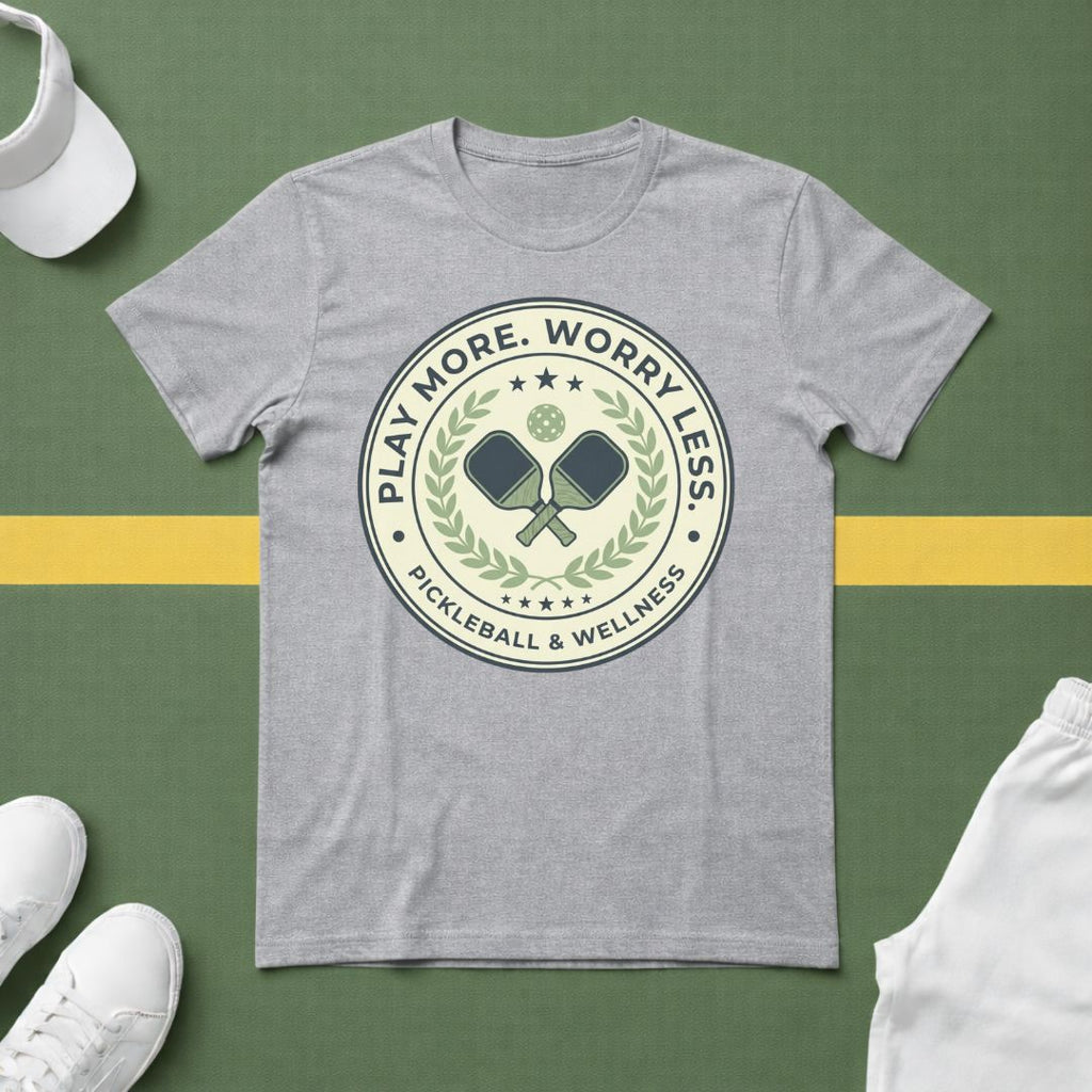 Play More. Worry Less T-Shirt