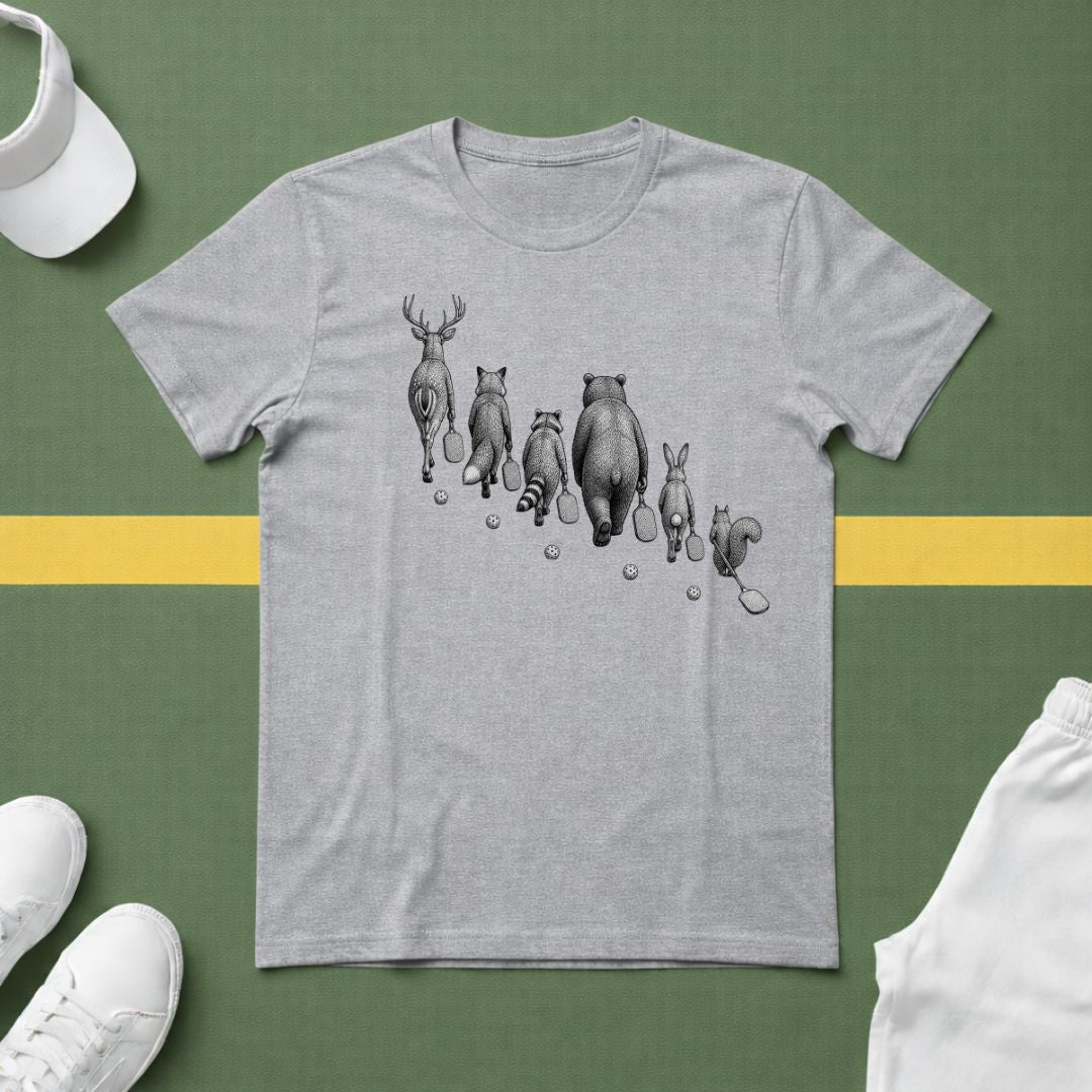 Pickleball Animal Squad T-shirt