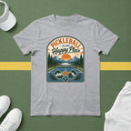 Pickleball is My Happy Place Mountains T-Shirt