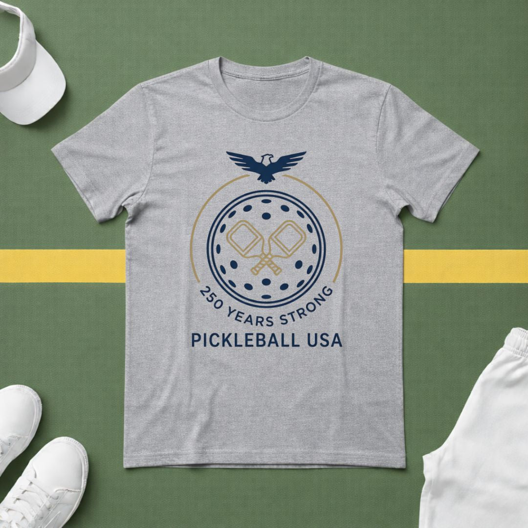 250 Eagle Pickleball USA T-Shirt