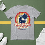 Retro Stars, Stripes & Serves T-Shirt