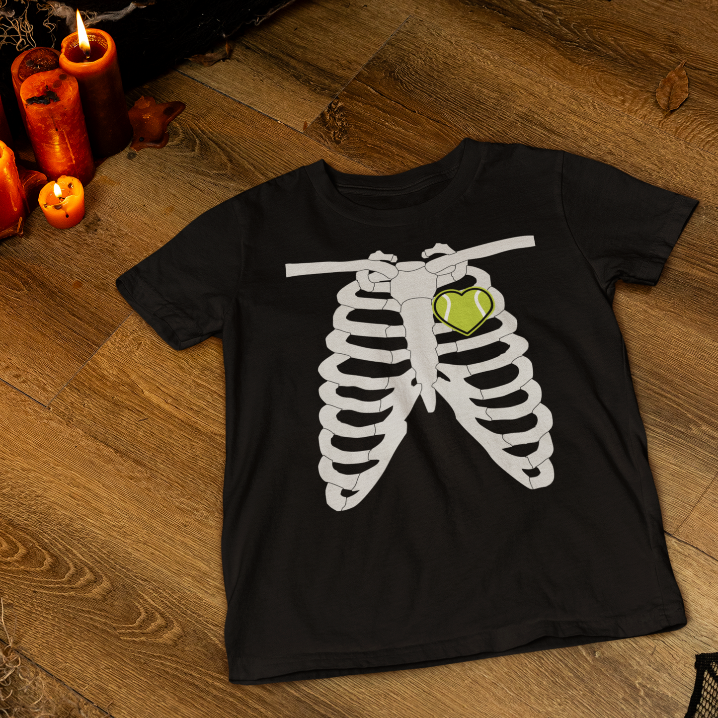 Tennis Skeleton Halloween T-shirt 