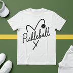 Pickleball Heart T-Shirt